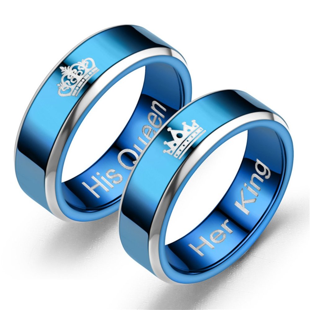 Titanium stainless Steel Fashion Geometric Ring Herking - Picture 8 of 9